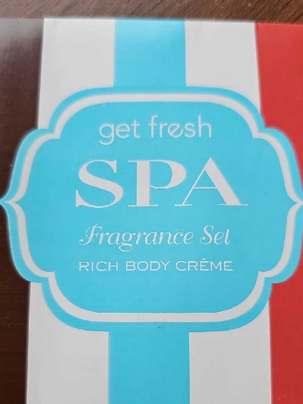 New Vintage Get Fresh Fragrance Sampler Set Rich Body Crème Lemongrass Starfruit